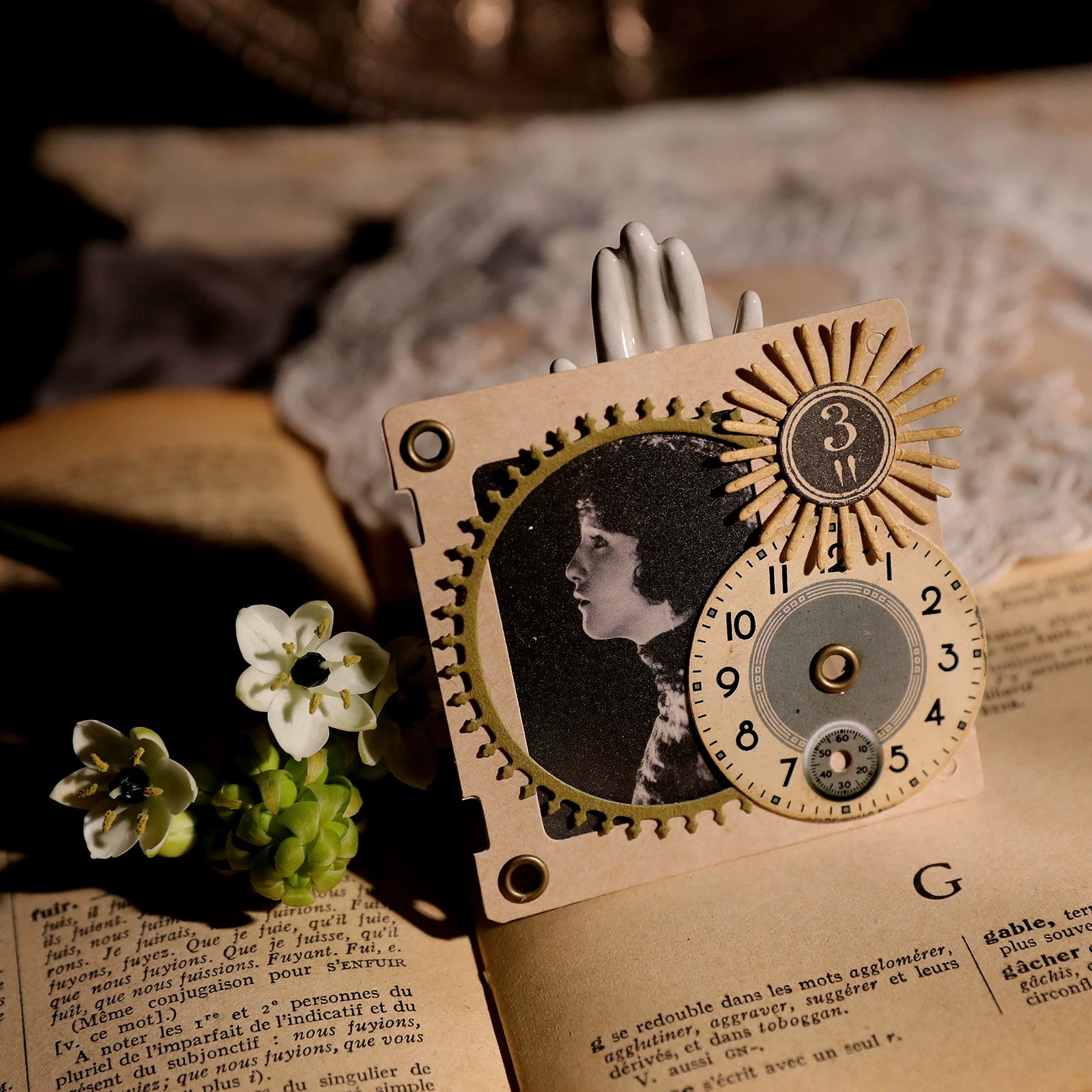 Retro Old Photos Vellum Stickers