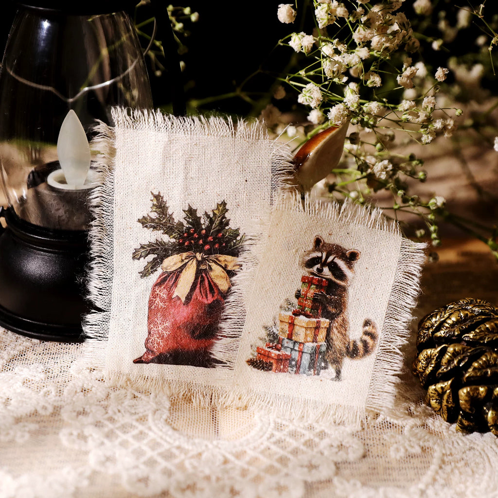 Christmas Matte Rub-on Transfers