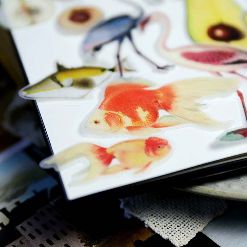 Life Encyclopedia Vellum Stickers