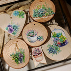 Succulents UV-DTF Rub-on Stickers