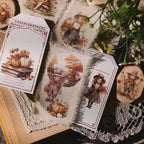Thanksgiving Matte Rub-on Transfers 2 Small Sheets