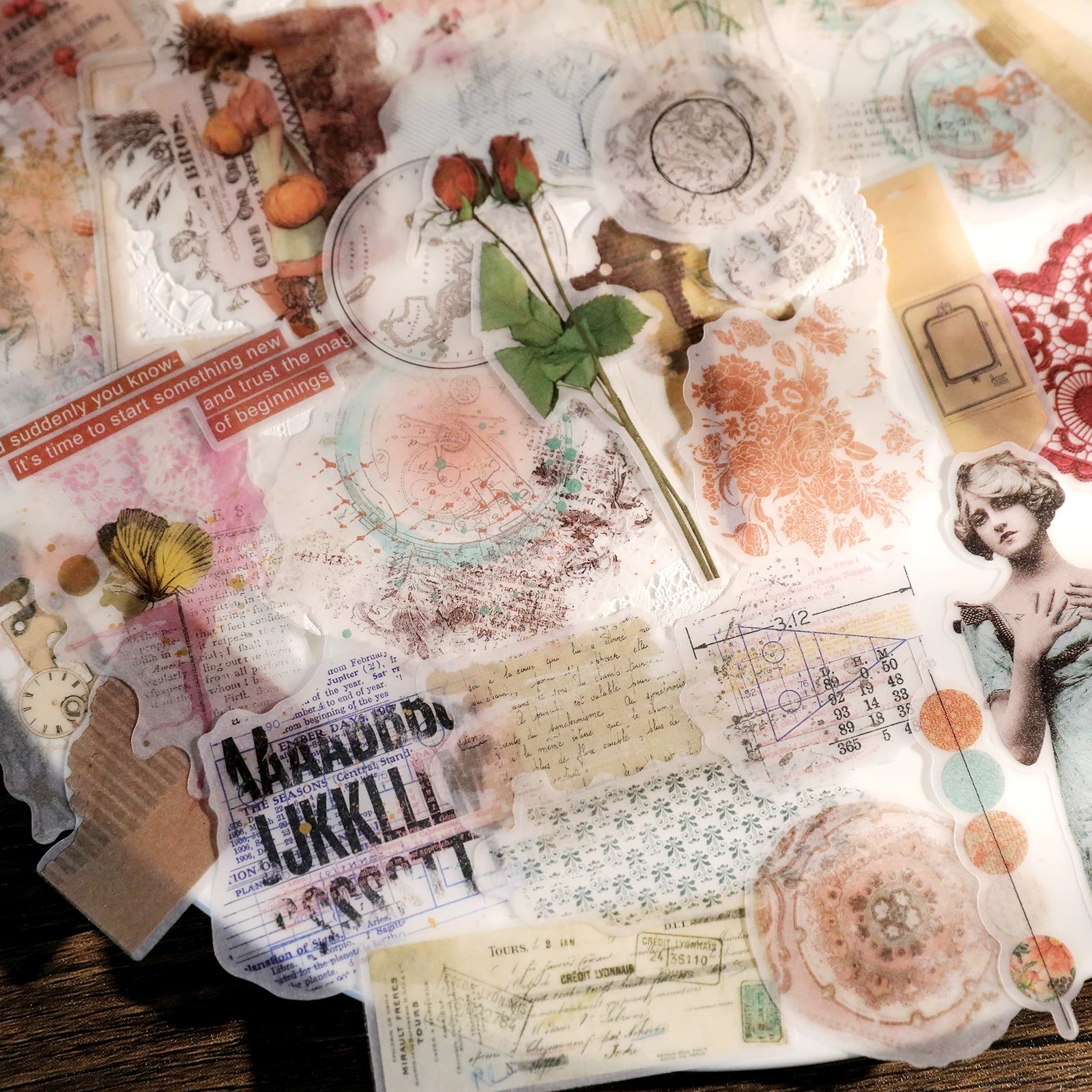 Background Base Vellum Stickers