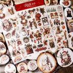 Christmas Matte Rub-on Transfers
