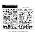 Halloween Halloween UV-DTF Rub-on Stickers