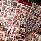 Christmas Signs Matte Rub-on Transfers