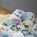 Hydrangea Vellum Stickers