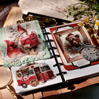 Christmas Bear Vellum Stickers