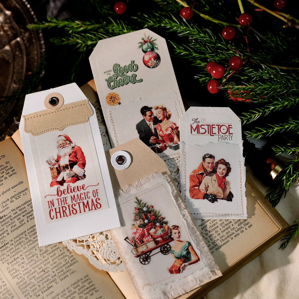 Christmas Family Matte Rub-on Transfers