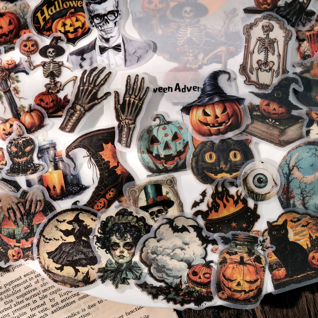 Halloween Adventure Vellum Stickers