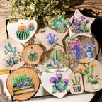 Cactus UV-DTF Rub-on Stickers
