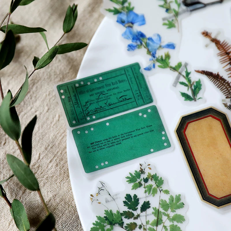 Botanist Vellum Stickers