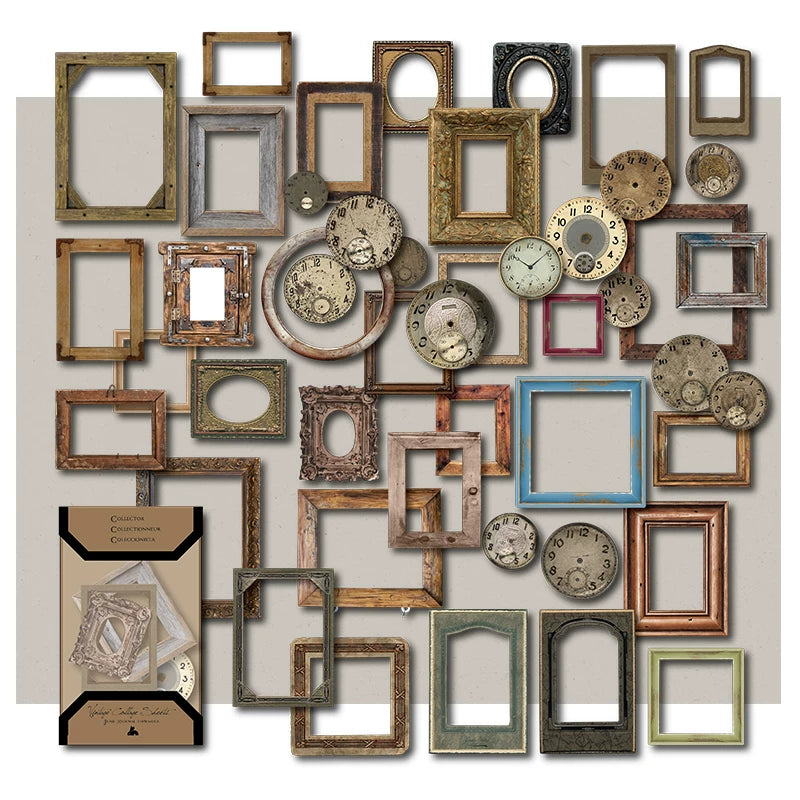 Ephemera Dial Photo Frame Paper Cards