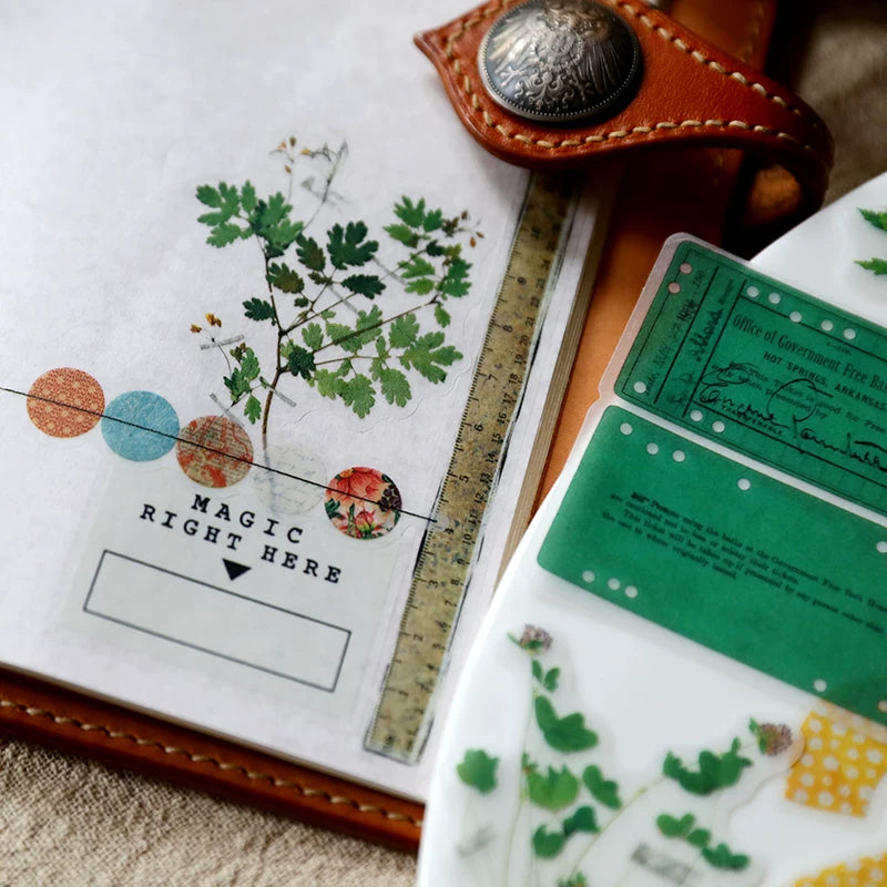 Botanist Vellum Stickers