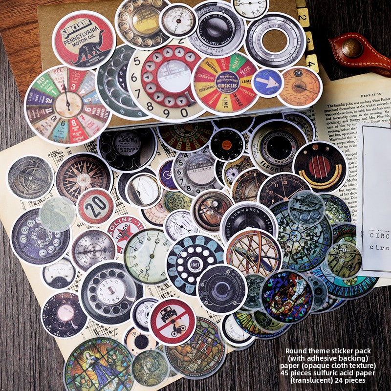 Dashboard Self-adhesive Stickers