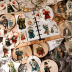 Christmas Magical Creatures UV-DTF Rub-on Stickers