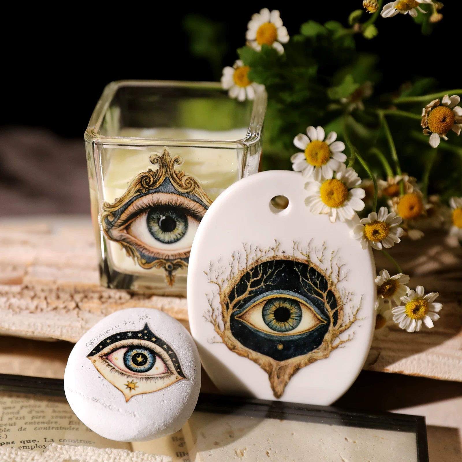Halloween Eyes UV-DTF Rub-on Stickers