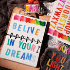 Color Alphabet UV-DTF Rub-on Stickers