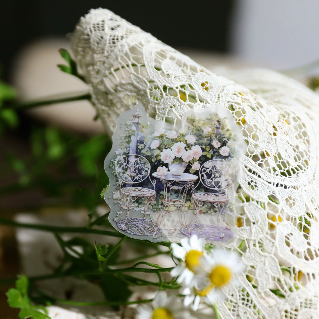 Spring Easter Garden Vellum Stickers