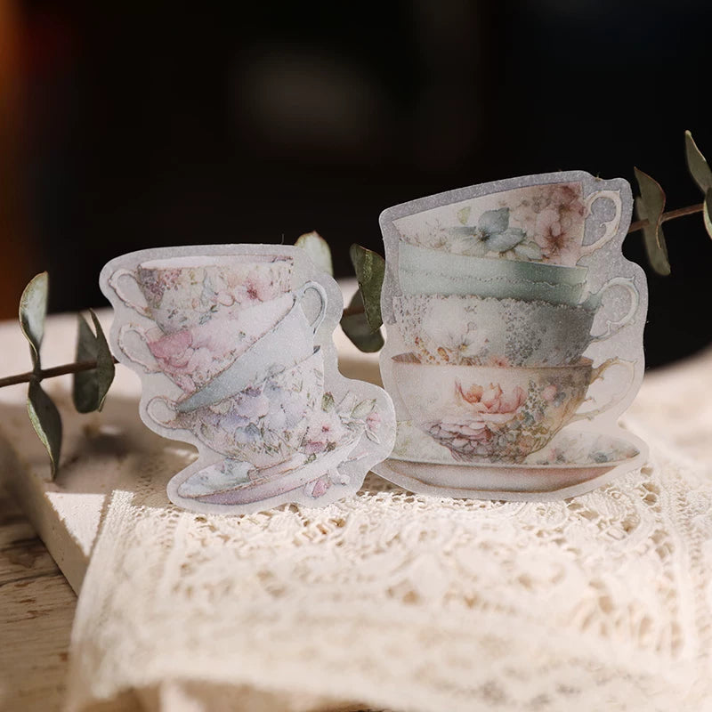 Afternoon Tea Vellum Stickers