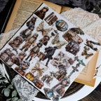 Steam Travel Vellum Stickers