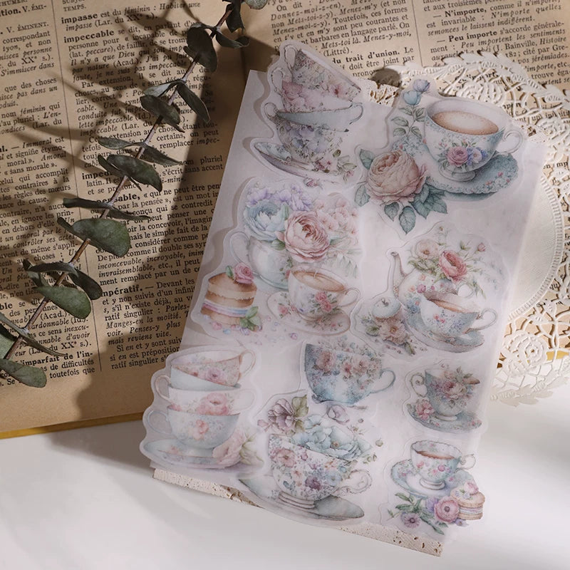 Afternoon Tea Vellum Stickers