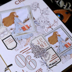 Ephemera Dial Photo Frame Paper Cards