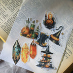 Halloween Pumpkin Vellum Stickers