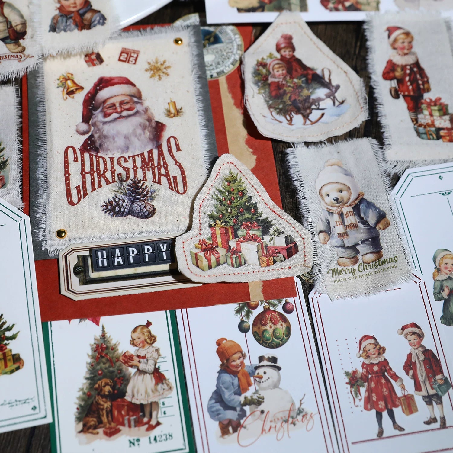 Christmas Classics Matte Rub-on Transfers