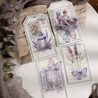 Lavender Vellum Stickers