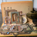 Ephemera Dial Photo Frame Paper Cards
