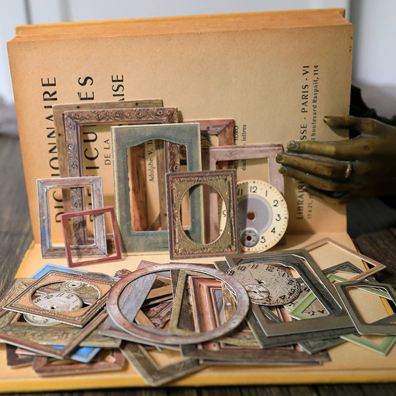 Ephemera Dial Photo Frame Paper Cards