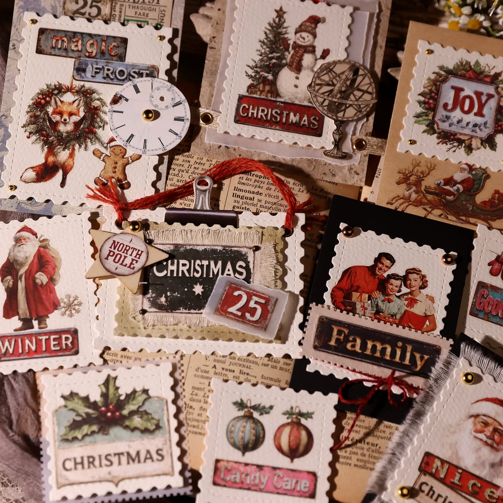 Christmas Signs Matte Rub-on Transfers