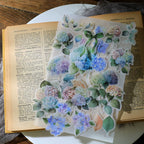 Hydrangea Vellum Stickers