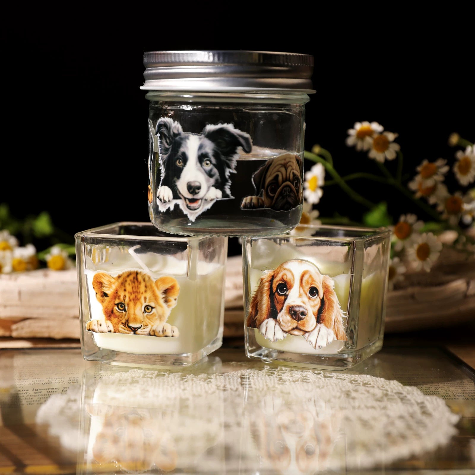Pets UV-DTF Rub-on Stickers