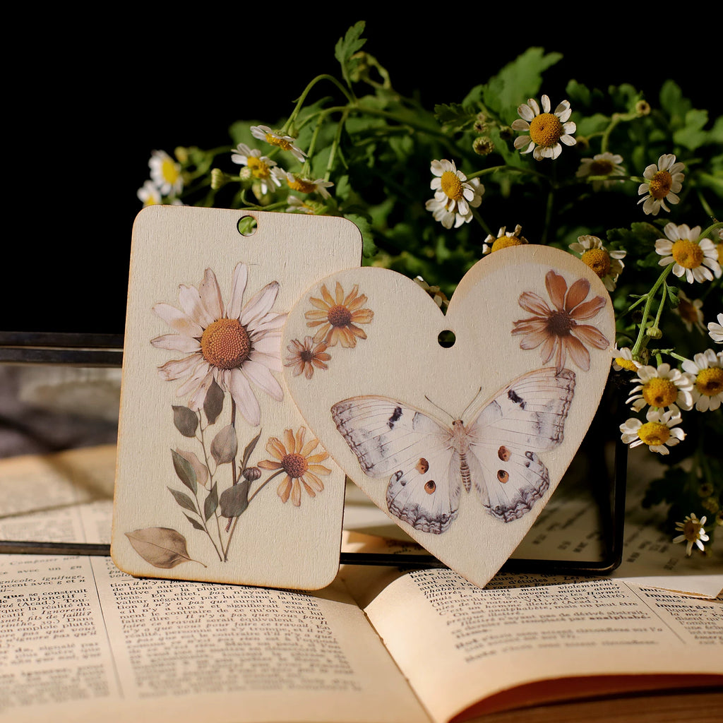 Butterfly Matte Rub-on Transfers