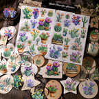 Cactus UV-DTF Rub-on Stickers