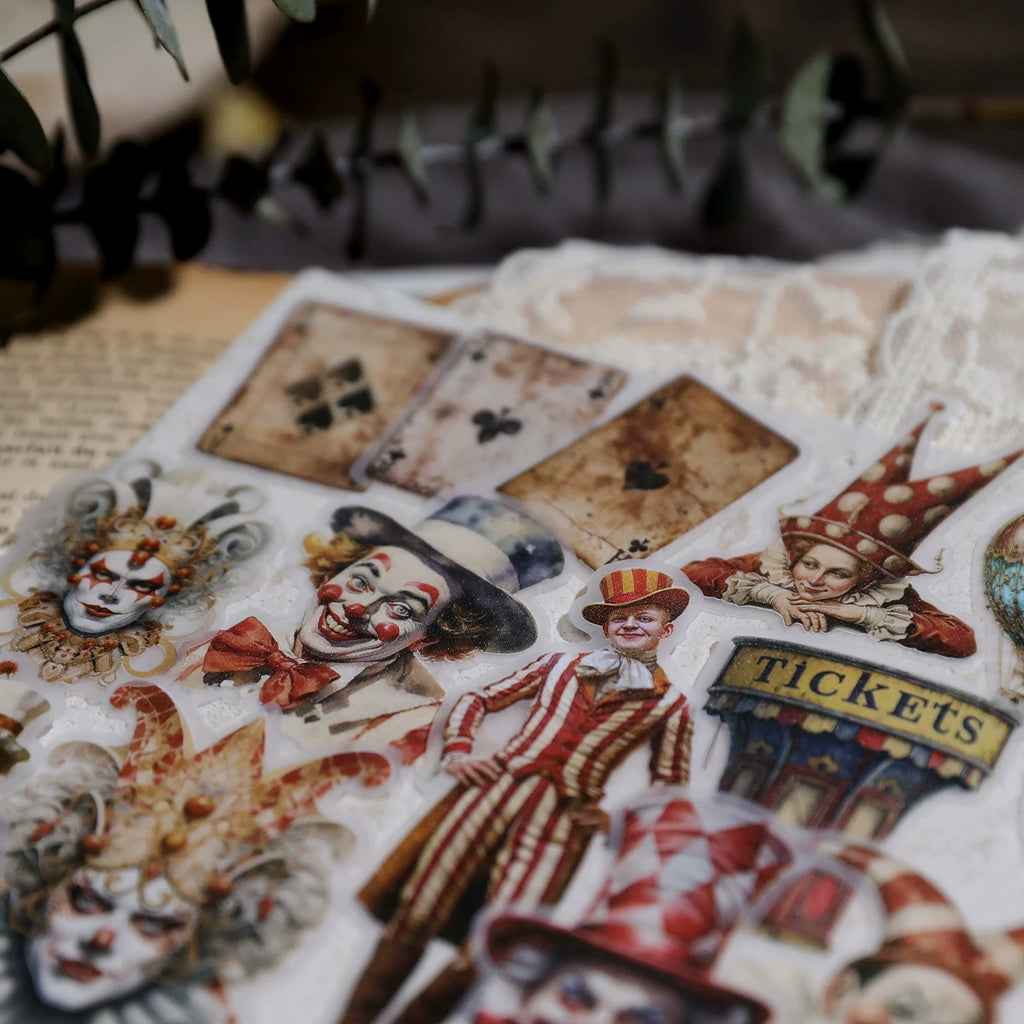 Circus Vellum Stickers