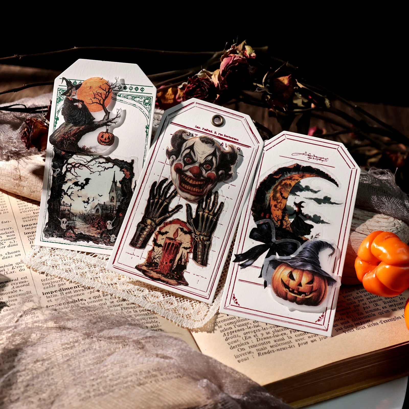Halloween Adventure Vellum Stickers