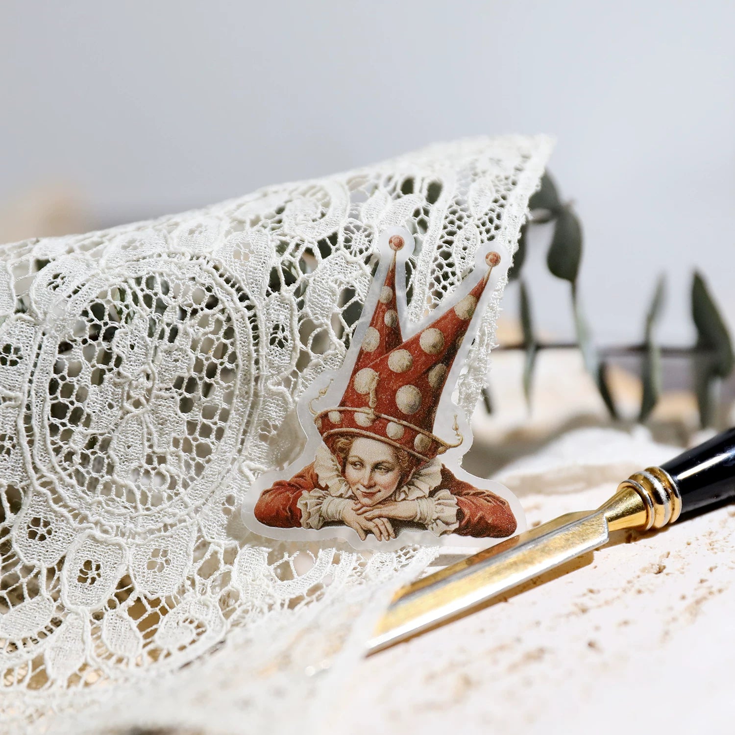 Circus Vellum Stickers