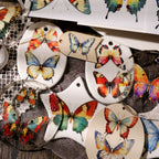 Butterflies UV-DTF Rub-on Stickers