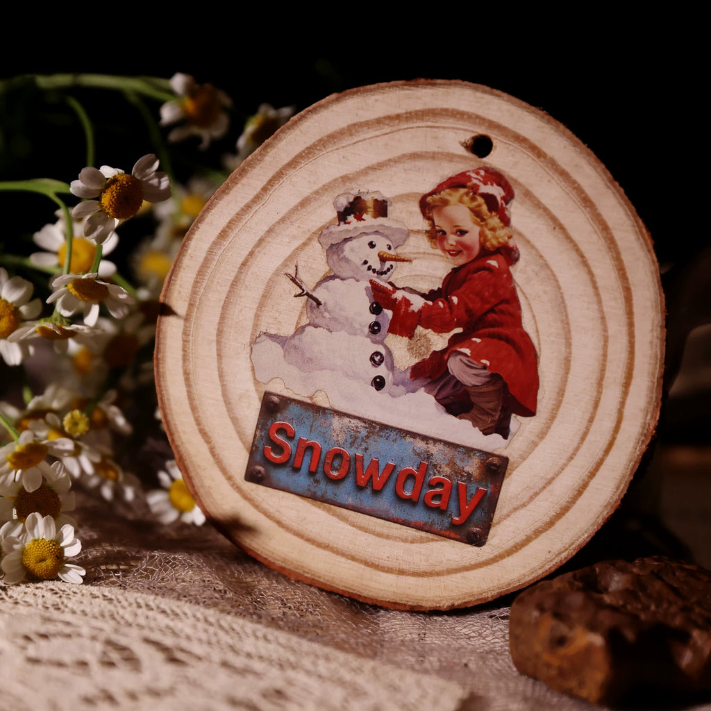 Christmas Signs Matte Rub-on Transfers