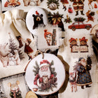 Christmas Matte Rub-on Transfers