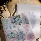 Succulent Vellum Stickers