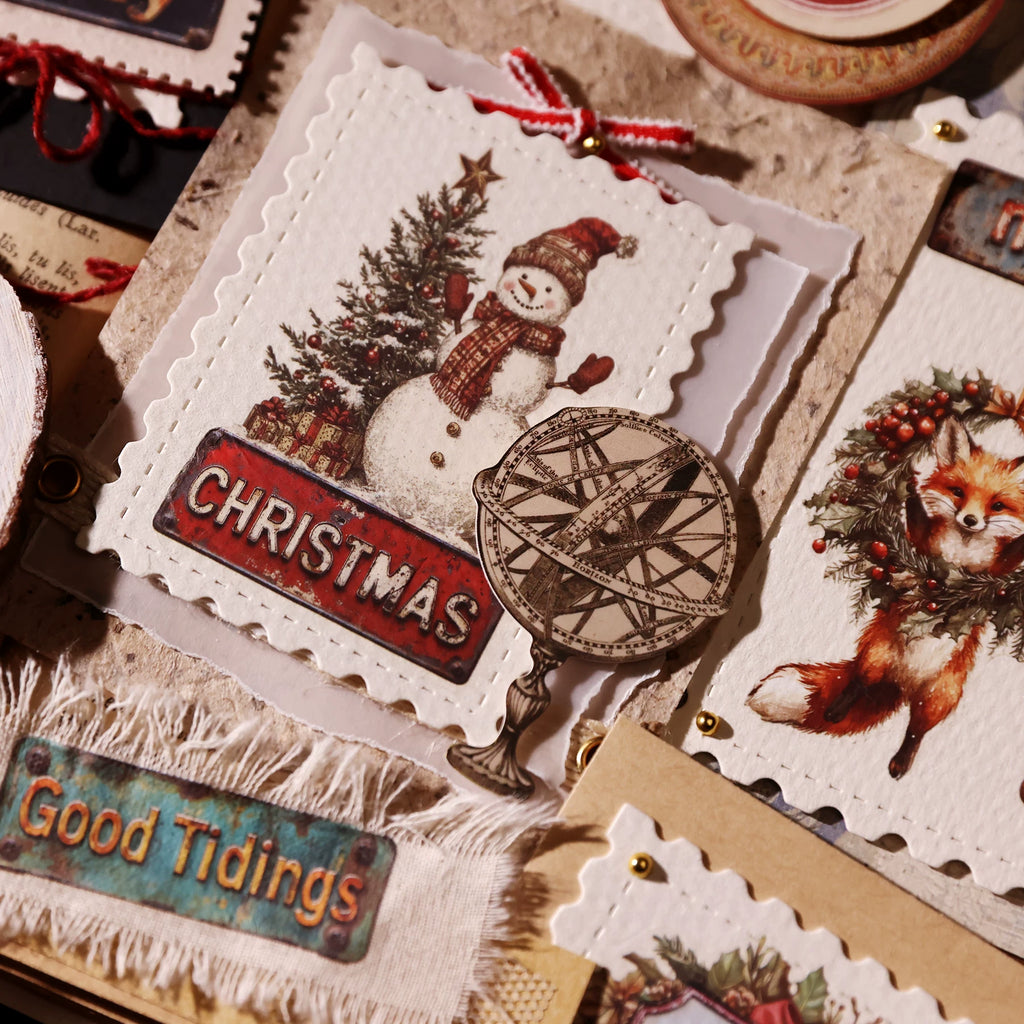 Christmas Signs Matte Rub-on Transfers