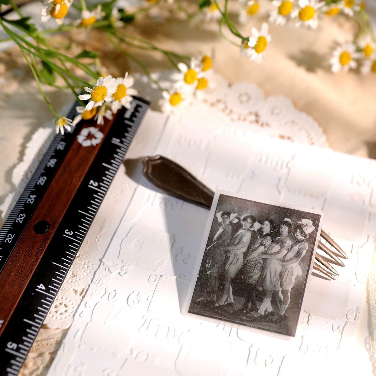 Retro Old Photos Vellum Stickers