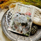 Elegant Woman Vellum Stickers