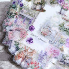 Spring Easter Garden Vellum Stickers