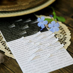 Words and Phrases Strips Self-adhesive Stickers