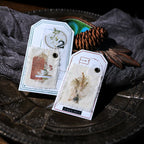 Retro Letterpress Printed Label Tag Cards