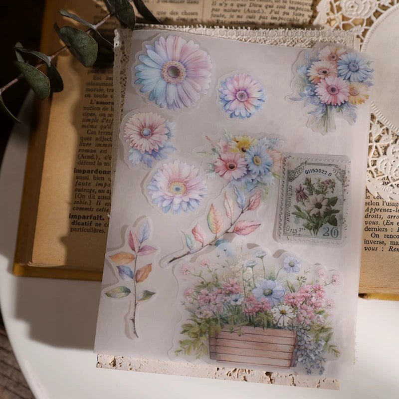 Spring Bouquet Vellum Stickers
